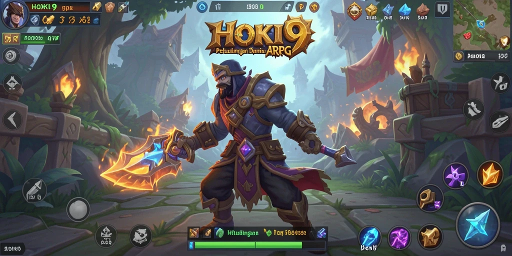 Screenshot HOKI9 menampilkan aksi pertarungan yang mendebarkan dalam dunia ARPG.