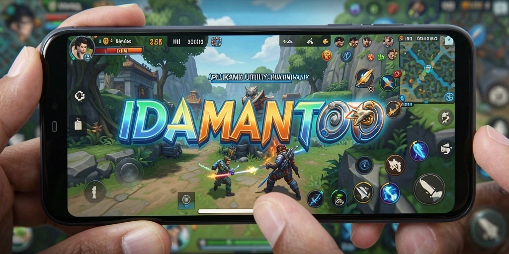 Screenshot utama IDAMANTOTO menampilkan antarmuka aplikasi yang ramah pengguna.