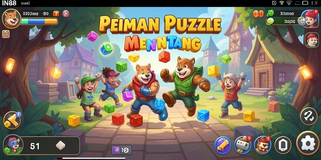 Tampilan gameplay menantang dan seru di IN88.