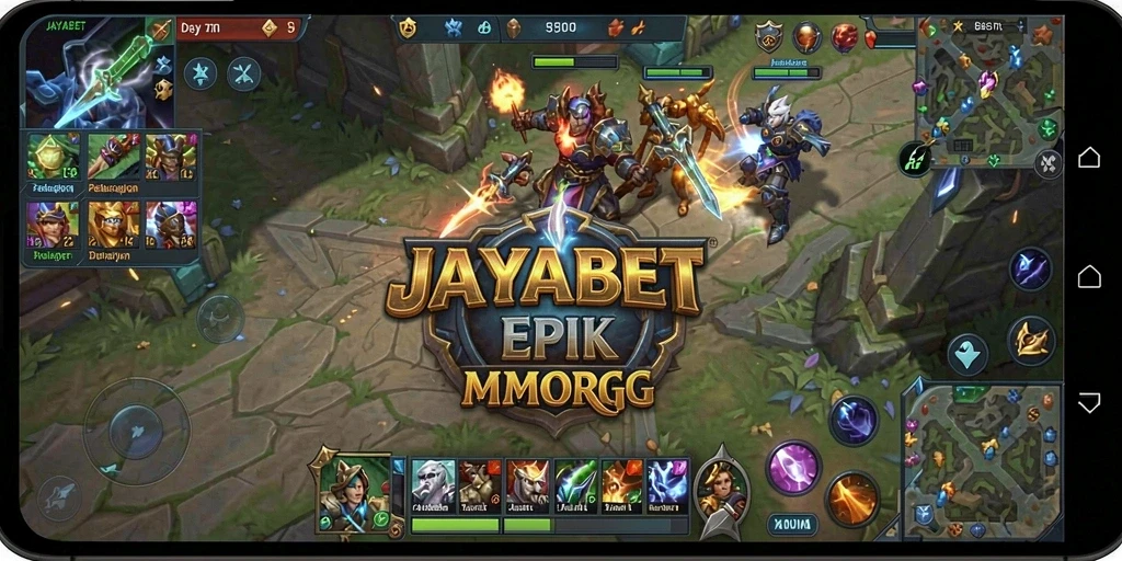 Tampilan gameplay JAYABET yang seru dan mendebarkan.