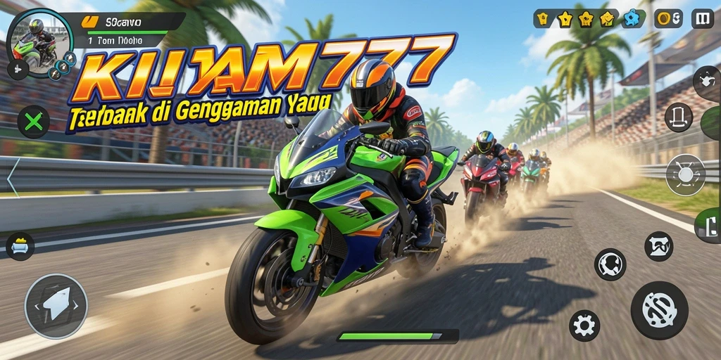 Tangkap momen menegangkan saat balapan motor di KM777.