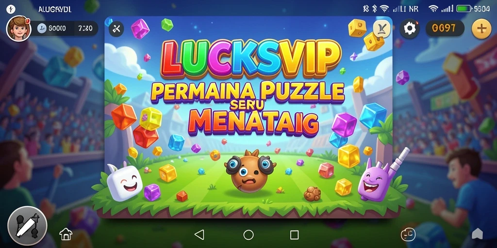 Tampilan gameplay LUCKSVIP yang menarik dan penuh warna.
