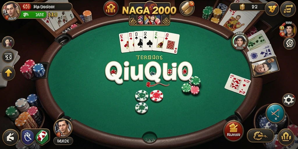 Gambaran gameplay QiuQiu yang seru dan interaktif.