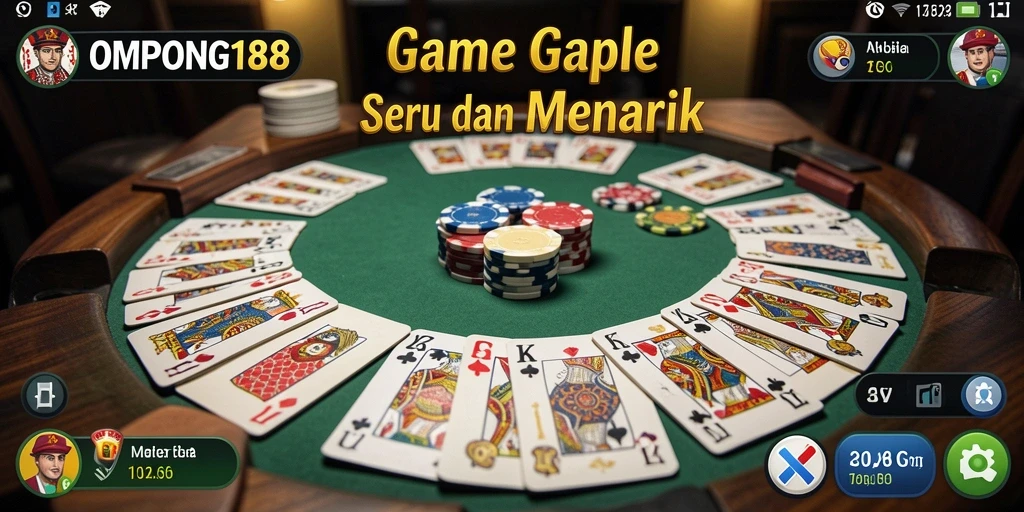 Tampilan gameplay OMPONG188 yang menarik dan interaktif.
