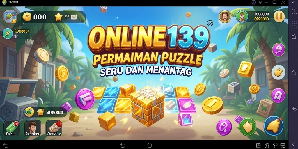 Screenshot gameplay <strong>ONLINE138</strong> menampilkan tantangan teka-teki yang menarik.