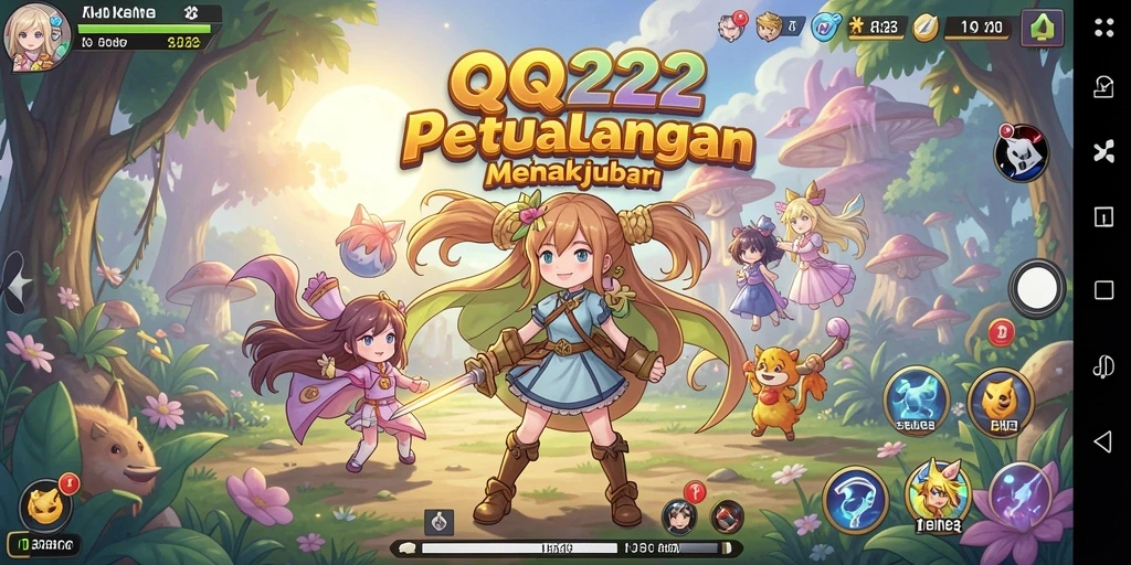 Gameplay menakjubkan di dunia Anime yang penuh warna.