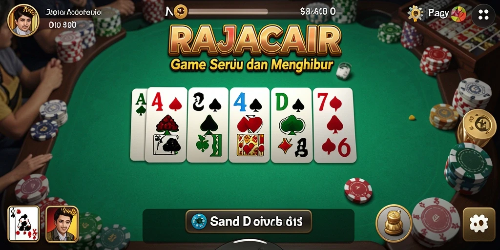 Tangkapan layar gameplay seru RAJACAIR yang penuh strategi.