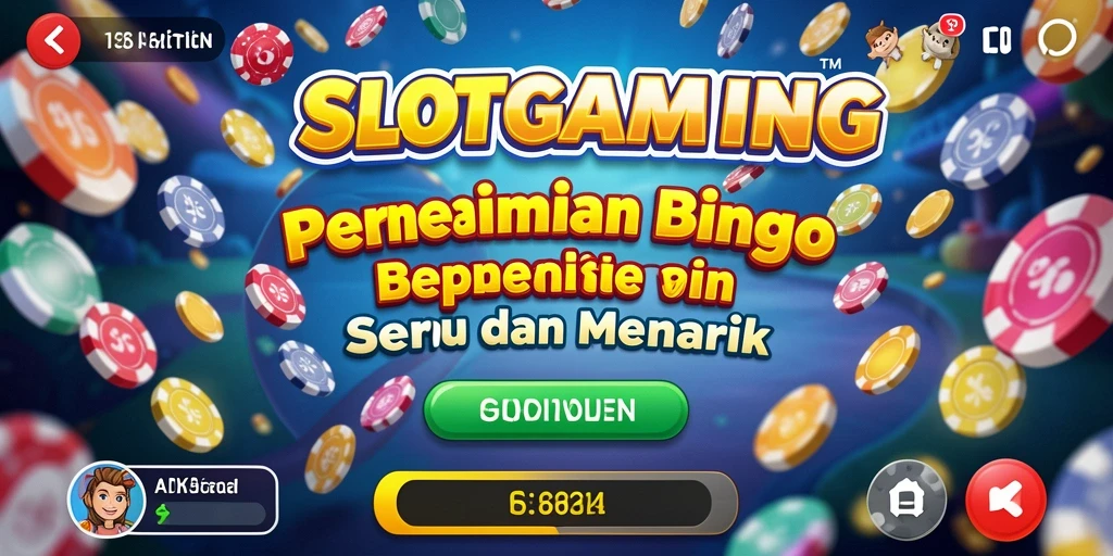 Tampilan gameplay Bingo yang seru di SLOTGAMING.