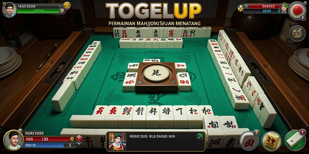 Tampilan gameplay Mahjong yang seru dan menyenangkan di TOGELUP.